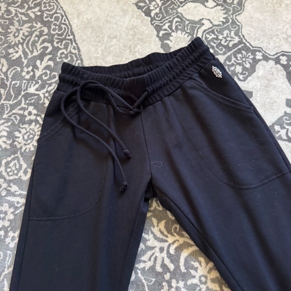 Free People Movement Sunny Skinny Jogger In Black Drawstring Lounge Pants - Picture 6 of 12